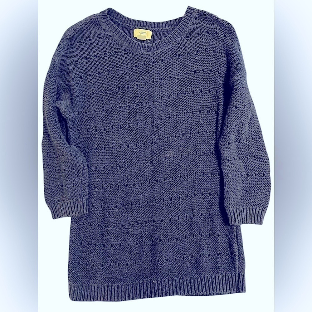 Women’s Navy Blue Crewneck Sweater | Size Small